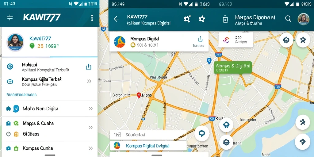 Tampilan antarmuka KAWI777 yang intuitif dan user-friendly.