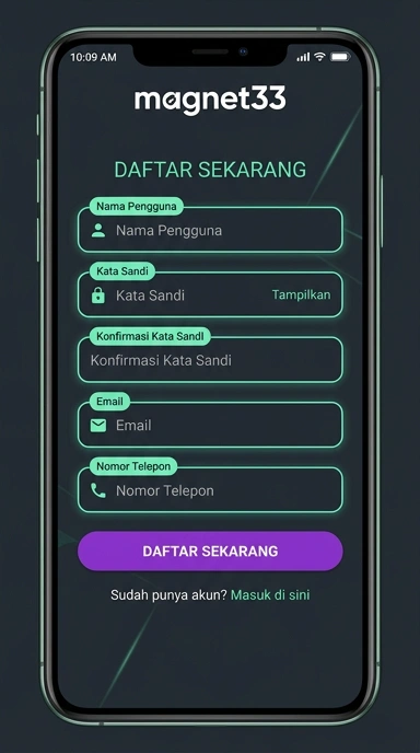 Tampilan halaman daftar magnet33